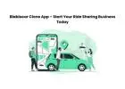 Blablacar Clone App – Start Your Ride Sharing Business Today
