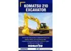 Get Best Komatsu 210 Excavator for High Productivity Projects