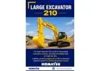 Buy Large Excavator 210 for High Performance Projects