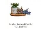 best leather scented candle
