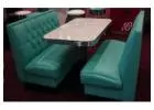 Install our Diner booth in kitchen in customized design, sizes, and colors
