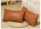 Tired of Dull Interiors? Upgrade with leather sofa cushions