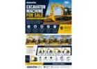 Excavator Machine for Sale