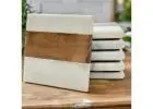 Buy Durable Marble Coasters for Home, Office, and Gift Giving- Perilla Home