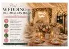 Best Wedding Decoration Ideas for a Beautiful Day
