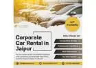 Corporate Car Rental in Jaipur