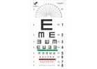Snellen Eye Chart 8 Line Medical Vision Testing Tool