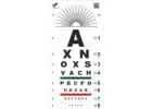 Snellen Eye Chart 8 Line Medical Vision Testing Tool