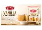 Premium Vanilla Cake Premix for Soft and Delicious Cakes | Zion Foods