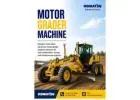 Buy Komatsu Motor Grader Machine