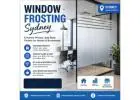 window frosting Sydney