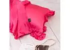 Buy Silk Pillow Cover Online | Hairloveindia.com Store