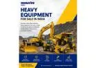 Buy Komatsu Heavy Equipment for Sale in
