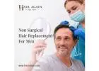 Non surgical hair restoration