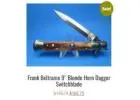 Own the Craft of Classic Frank Beltrame Italian Switchblades