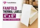 Fanfold Thermal Labels 4 x 6 Inch | Folded Shipping Labels