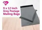 Buy 9 x 12 Inch Grey Postage Mailing Bags