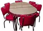 Convert your retro-styled 1950s Leaf tables for kitchen into a 21st-century design