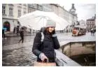 Hands-Free Umbrella Holder for Convenient Rain Protection