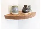 Floating Corner Shelves for Stylish and Space Saving Home Storage