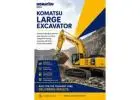 Komatsu Large Excavator for Sale in