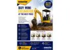 Buy Mini Excavator at the Best Price