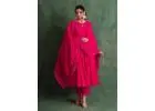 Comfortable Cotton Anarkali Suits by JOVI India