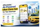 Affordable AI-Powered Uber Clone App for Taxi Startups