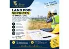 land podi services in Bangalore