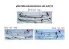 Volkswagen Karmann Ghia US type bumper (1955 – 1971) by stainless steel