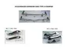 Volkswagen Type 34 bumper (1962-1969) by stainless steel