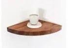 Modern Corner Shelf for Stylish and Space Saving Home Storage