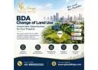 BDA change of land use in bangalore