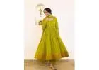 Breathable Cotton Anarkali Suits by JOVI India for Effortless Everyday Style