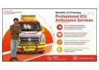 Specialised ICU Ambulance in Uttarpara for Oxygen and Ventilator Support