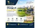 Change of land use in Bangalore