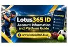 Lotus365 ID – Account Information and Platform Guide