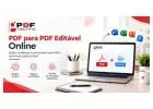 Melhor Forma de Converter PDF em PDF Editável Online